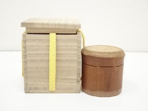 内漆塗竹棗（保護箱）